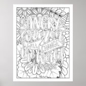 女怒は世界の色を自分で変える ポスター (正面)