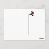 女怒児選手 ポストカード (裏面)