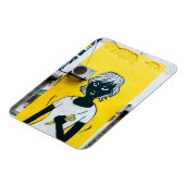 女怒絵画の通り壁画 マグネット (左側)