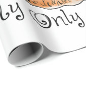 女性あなたは私のサンシャイングレイハウンドイタリアンング ラッピングペーパー (ロールコーナー)