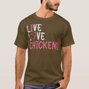 女性おもしろいと義向けのファーム愛鶏のグラフィック Tシャツ