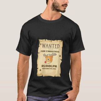 女性おもしろいはトナカイのクリスマスファミリーパヤを望む Tシャツ