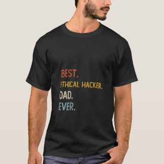 女性おもしろいパパ最高の倫理ハッカーパパEvers Fat Tシャツ