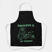 女性おもしろい園芸愛好家のための植物レディーエプロン エプロン (正面)