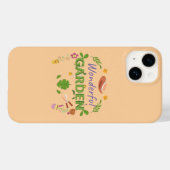 女性おもしろい庭師のための植物の恋人の贈り物 Case-Mate iPhoneケース (裏面 (横))