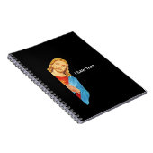 女性おもしろい引用文イエスミーム私はそのクリスチャンを見た ノートブック (右側)