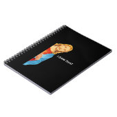 女性おもしろい引用文イエスミーム私はそのクリスチャンを見た ノートブック (左側)