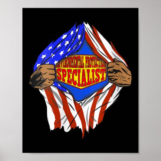 女性おもしろい環すごい境保護 ポスター (正面)