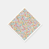 女性おもしろい贈り物 スタンダードカクテルナプキン (角)