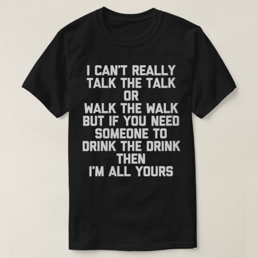 女性おもしろい飲みおもしろいことわざ皮肉な走り Tシャツ (デザイン正面)