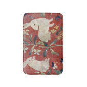 女性およびユニコーン: 「好み」2 バスマット (正面縦)