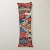 女性およびユニコーン: 「私の欲求だけ」2に ボディピロー (正面縦)