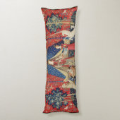 女性およびユニコーン: 「私の欲求だけ」2に ボディピロー (裏面 (縦))