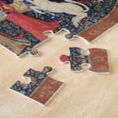 女性およびユニコーン: 「私のdesireだけに ジグソーパズル (側面)