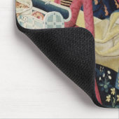 女性およびユニコーン: 「私のdesireだけに マウスパッド (コーナー)