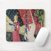 女性およびユニコーン: 「私のdesireだけに マウスパッド (マウス)