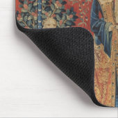 女性およびユニコーン: 「Hearing マウスパッド (コーナー)