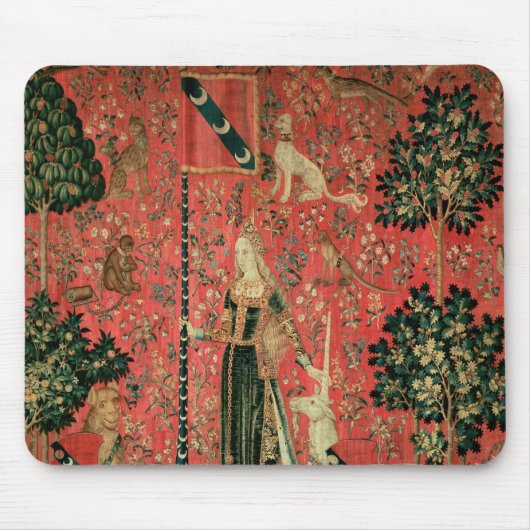 女性およびユニコーン: 「Touch マウスパッド (正面)