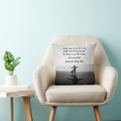 女性および犬-世界の唯一の物 クッション (椅子)