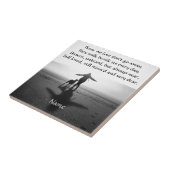 女性および犬-世界の唯一の物 タイル (側面)