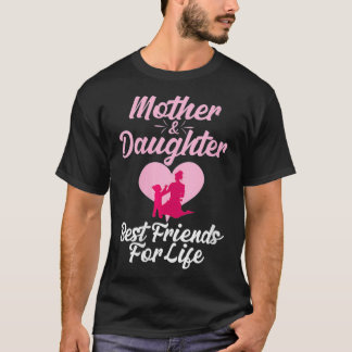 女性かわいい母の日Tシャツ母と娘Ta Tシャツ