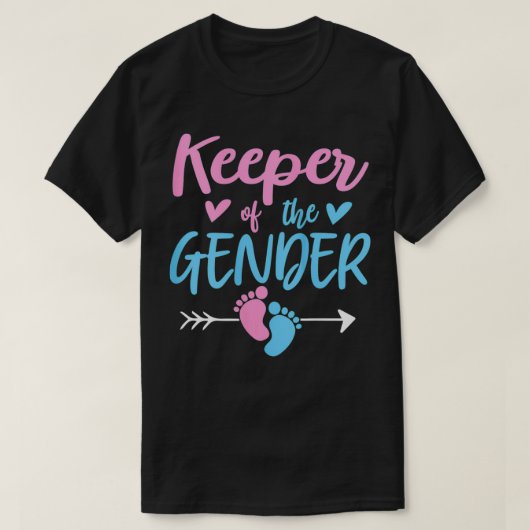 女性かわいいKeeper of Gender 2022シャツおもしろいBab Tシャツ (デザイン正面)