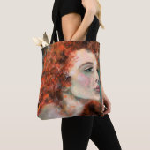 女性かわいらしトートバッグ トートバッグ (クローズアップ)