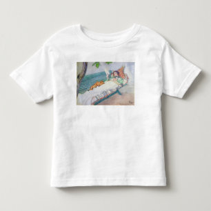 女性がベンチに横たわる, 1913 トドラーTシャツ