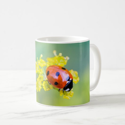 女性が上 コーヒーマグカップ (正面右)