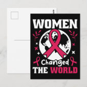 女性が世界を変えた フェミニスト ポストカード (正面/裏面)