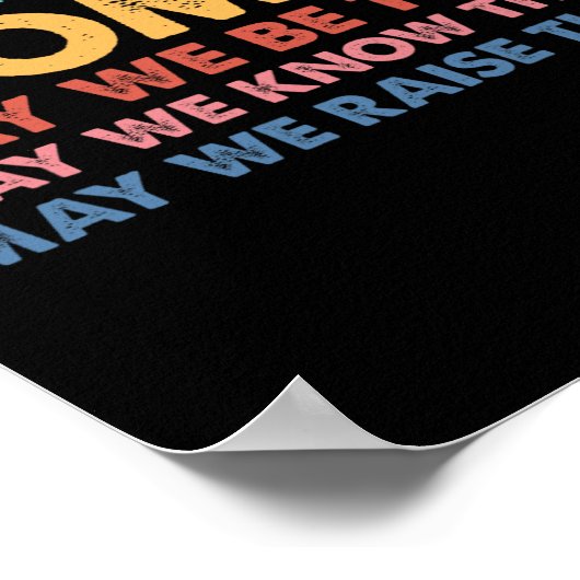 女性が交差する感動的のを強くする ポスター (角)