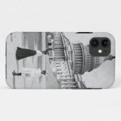 女性が付いている国会議事堂の建物の外面 Case-Mate iPhoneケース (裏面(横))