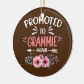 女性が再びグラミーに昇進フラワーニュー セラミックオーナメント (左)