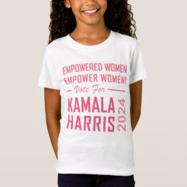 女性が力を得ると女性も力を得る! Tシャツ