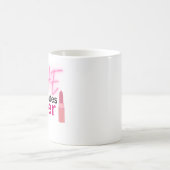 女性が力を生み出す 励ましの女性エンパワーメント コーヒーマグカップ (中央)