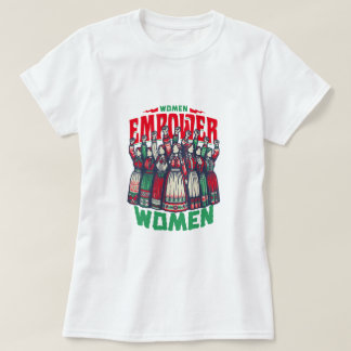 女性が女性をエンパワーメントTシャツ - フェミニスト Tシャツ