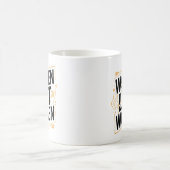 女性が女性を応援 コーヒーマグカップ (中央)