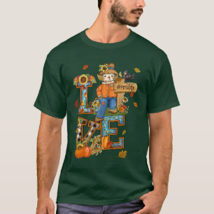 女性が愛する近江生命かわいいカチカゴ秋のおばあちゃん Tシャツ