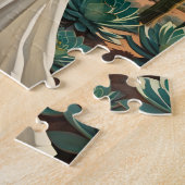 女性が描く美しい風景スピリチュアルアート ジグソーパズル (側面)