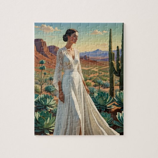 女性が描く美しい風景スピリチュアルアート ジグソーパズル (縦)