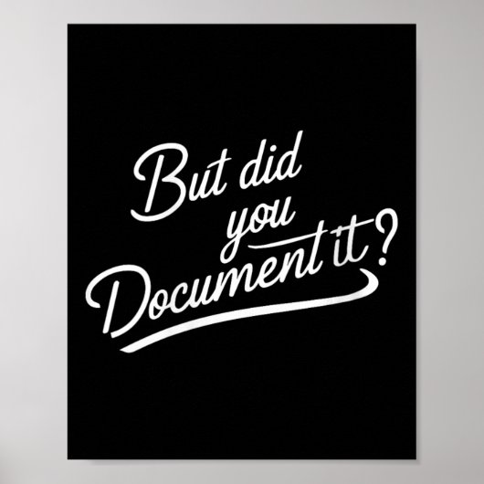 女性が書類を書いた ポスター (正面)