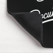 女性が書類を書いた マウスパッド (コーナー)