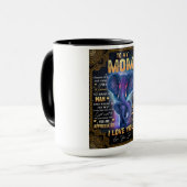 女性が男の子を育てるのは簡単ではない - ママへ マグカップ (正面左)