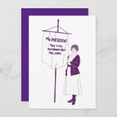 女性が自由を待つ時間 ノートカード (正面/裏面)