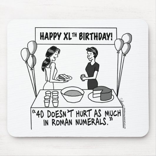 女性が40マウスパッドを回す時 マウスパッド (正面)