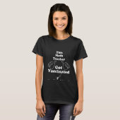 女性この算数先生得ワクチン Tシャツ (正面フル)