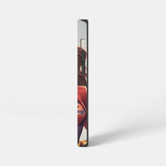 女性すごい音素 iPhoneケース (左側面)