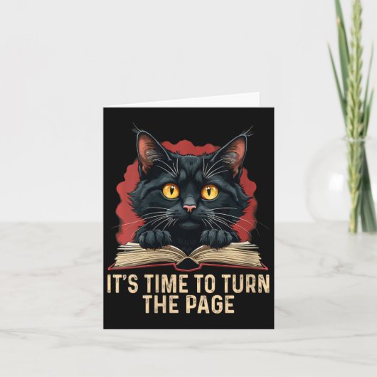 女性たちよ、新たなページをめくろう カマラ・ハリス支持者 カード (正面)