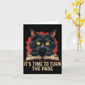 女性たちよ、新たなページをめくろう カマラ・ハリス支持者 カード (黄色い花)