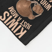 女性たちキウィスの引用文を愛する母親 フリースブランケット (角)